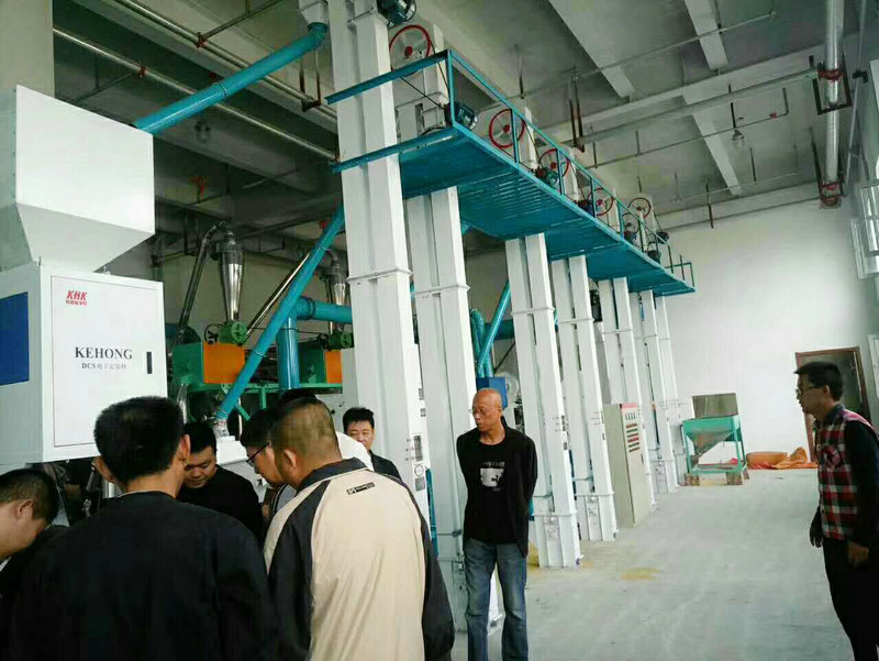 山西晉中榆次日產20噸小米成套加工設備