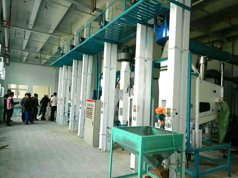 山西晉中榆次日產20噸小米成套加工設備